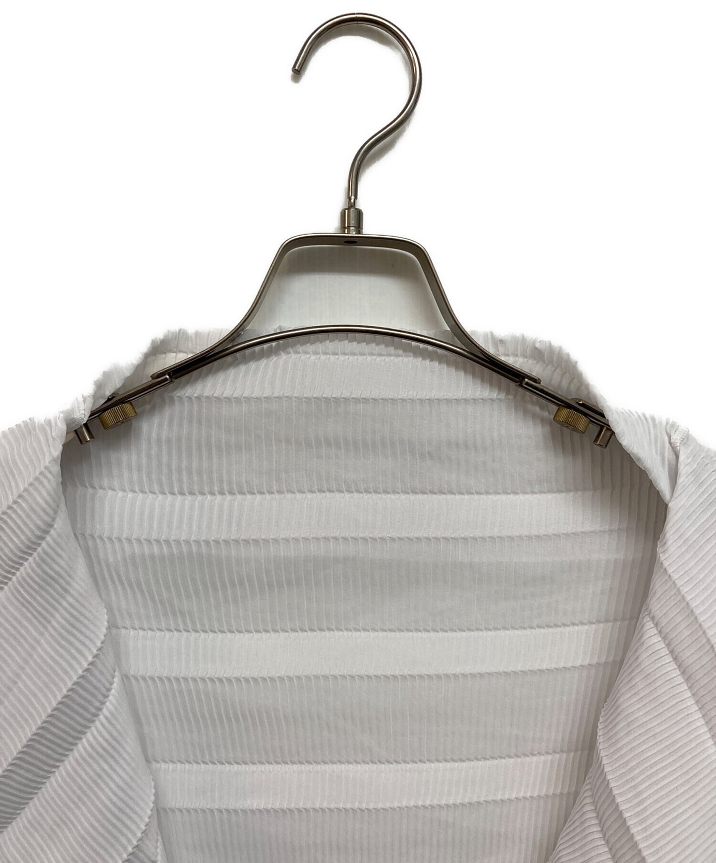 [Pre-owned] ISSEY MIYAKE FETE Pleated long cardigan IF52FJ317