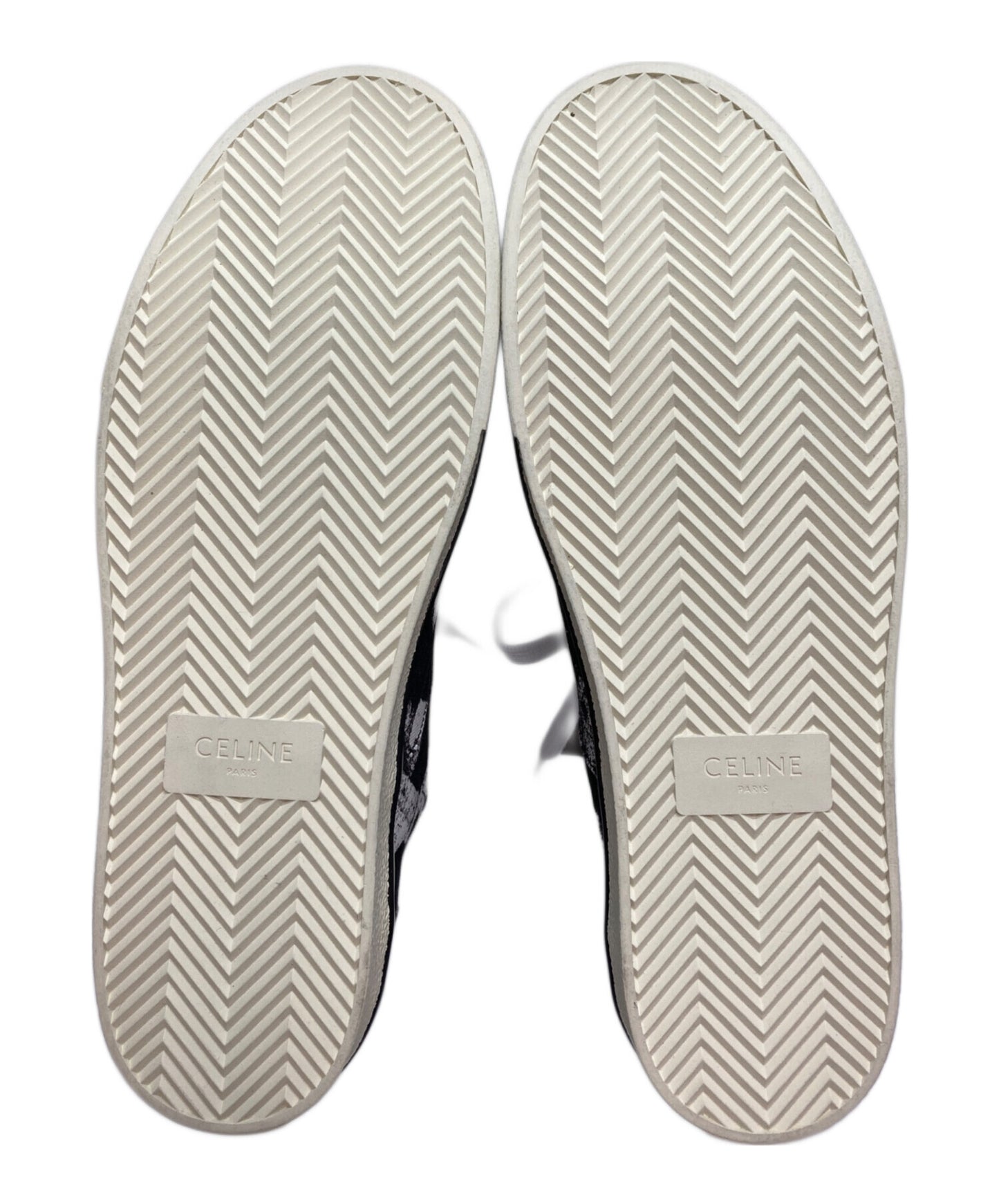 [Pre-owned] CELINE 19AW Elliott Canvas Sneakers 190010938