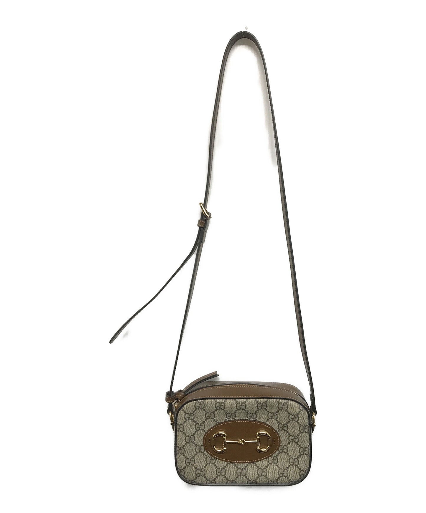 [Pre-owned] GUCCI Horsebit 1955 mini shoulder bag 760196