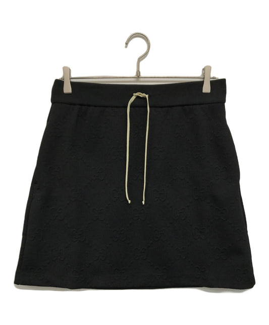 [Pre-owned] GUCCI Jersey Jacquard Skirt 655183 XJDEM