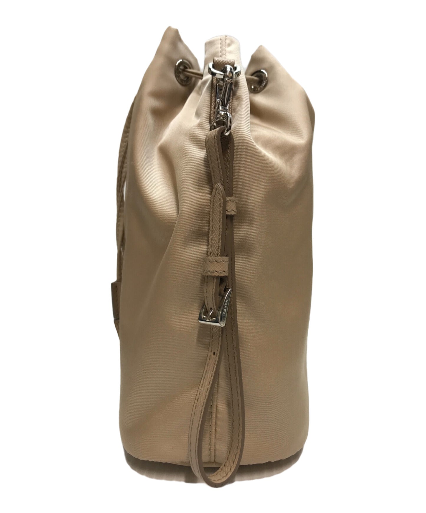 [Pre-owned] PRADA Re Nylon Drawstring Shoulder Bag 1NE369