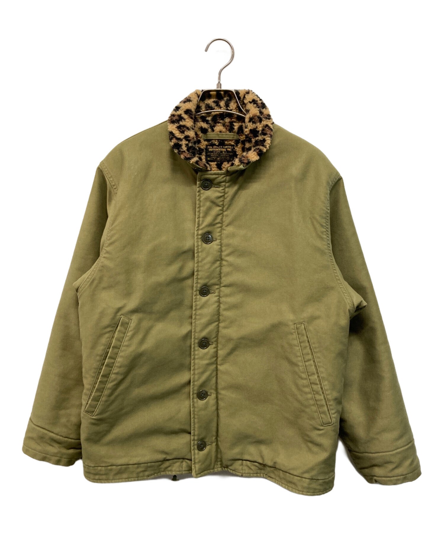 WACKO MARIA IMPERMEABLE DECK JACKET Ｍ Pre-owned] WACKO MARIA N-1 Deck Jacket [N-1 Deck Jacket] – Archive