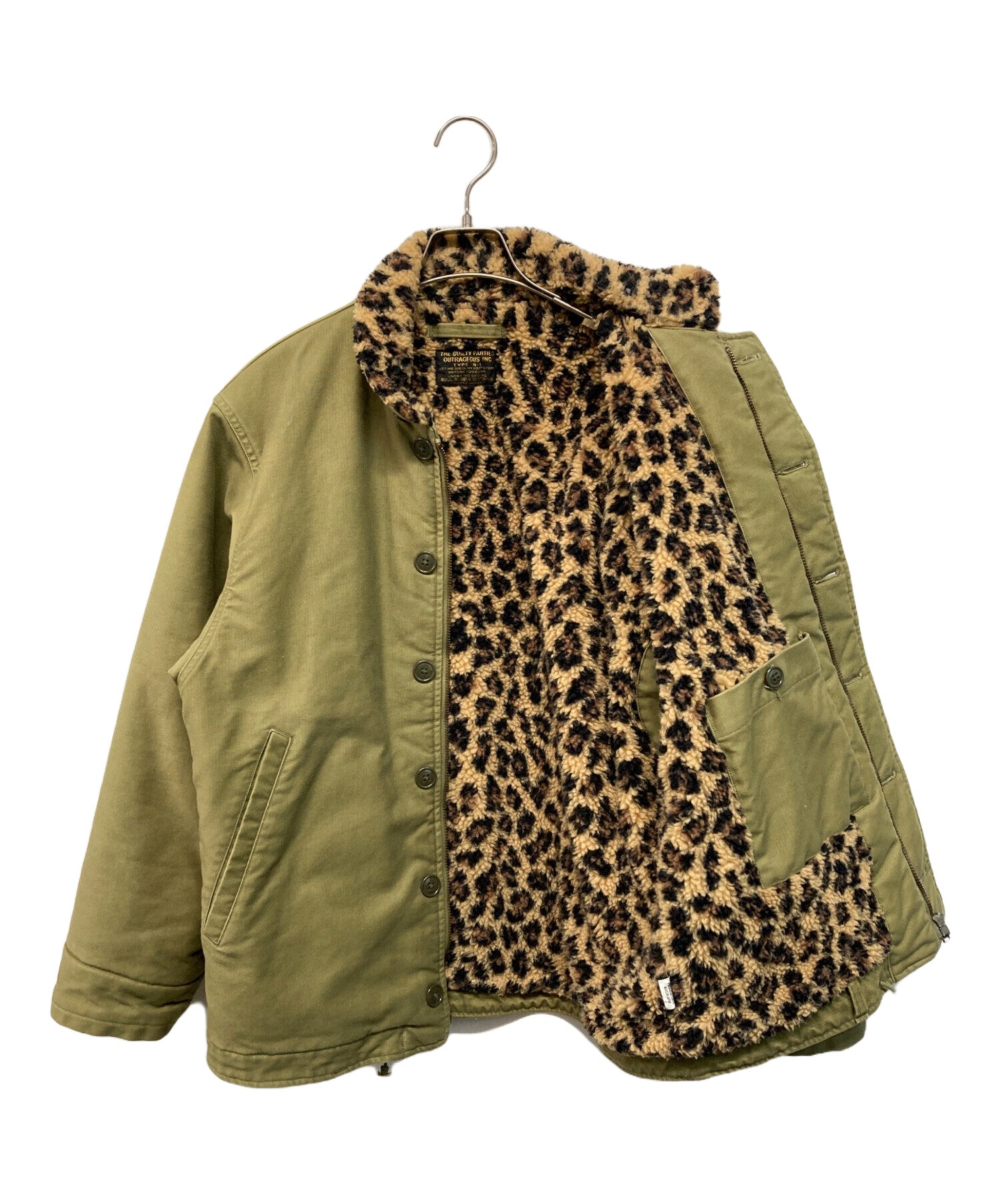期間限定価格 極美品 WACKO MARIA N-1 DECK JACKET Pre-owned] WACKO MARIA N-1 Deck Jacket [N-1 Deck Jacket] – Archive