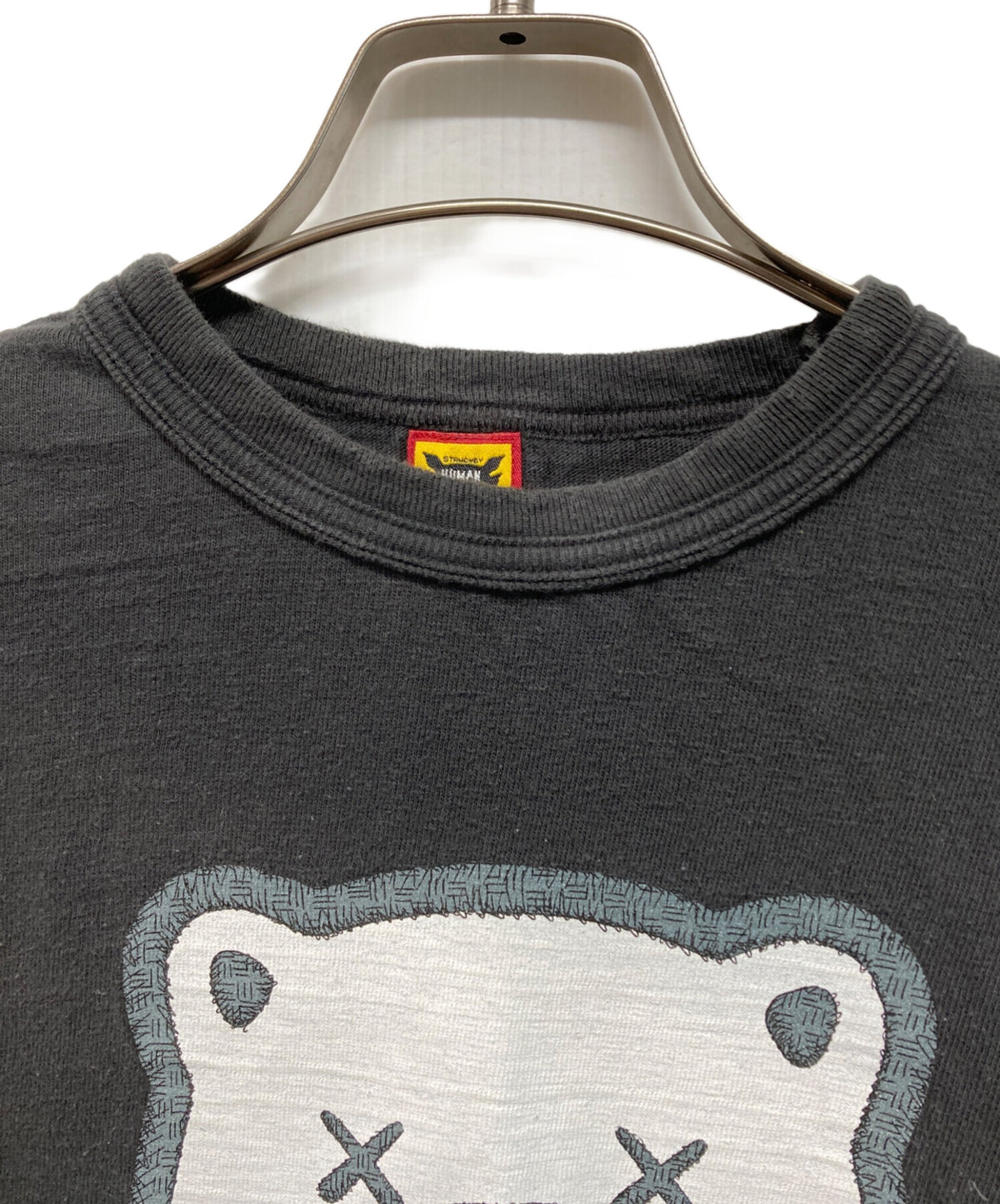 [Pre-owned] HUMAN MADE T-SHIRT KAWS #5 BEAR Printed T-Shirt Made in Japan