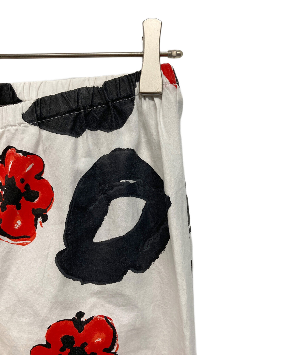 [Pre-owned] COMME des GARCONS Cotton Pigment-Printed Eye-Pattern Pants, 2000s, Original Tag GP-04015M