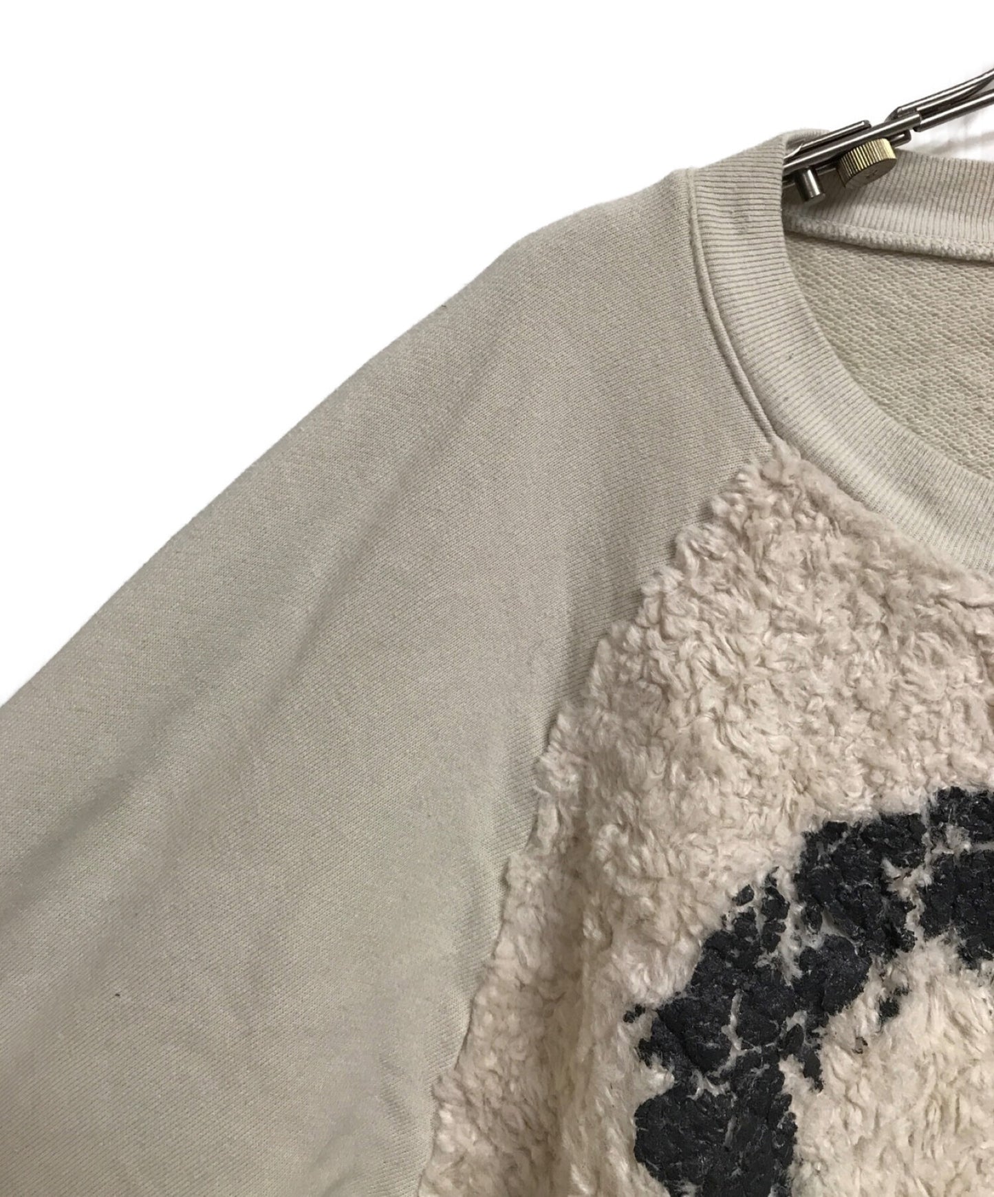 [Pre-owned] KAPITAL 30/- Lined Fur & Fur Grizzly Sweatshirt k2311lc153