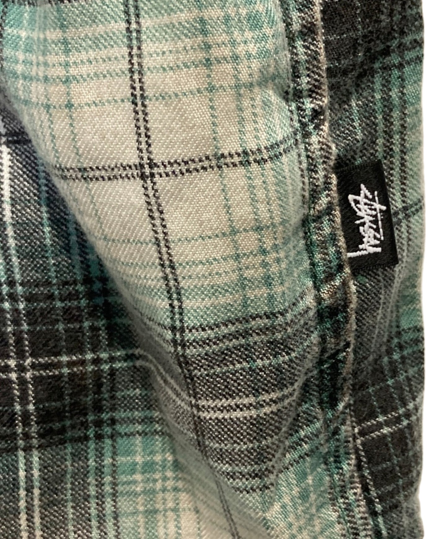 [Pre-owned] stussy MATTHEW SHIRT LG PRINTED PLAID
