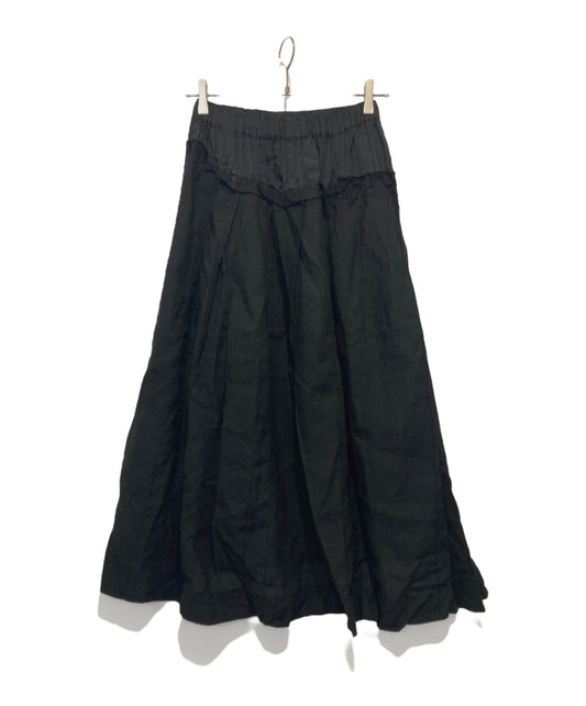 [Pre-owned] tricot COMME des GARCONS linen pleated skirt