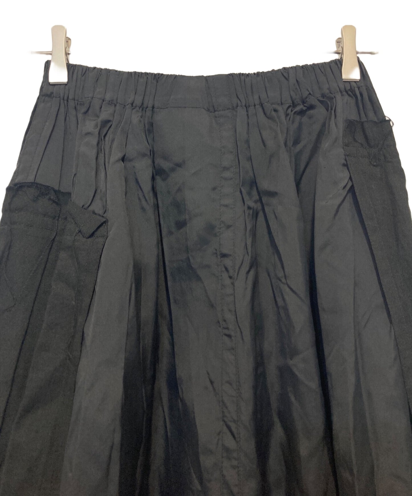 [Pre-owned] tricot COMME des GARCONS linen pleated skirt