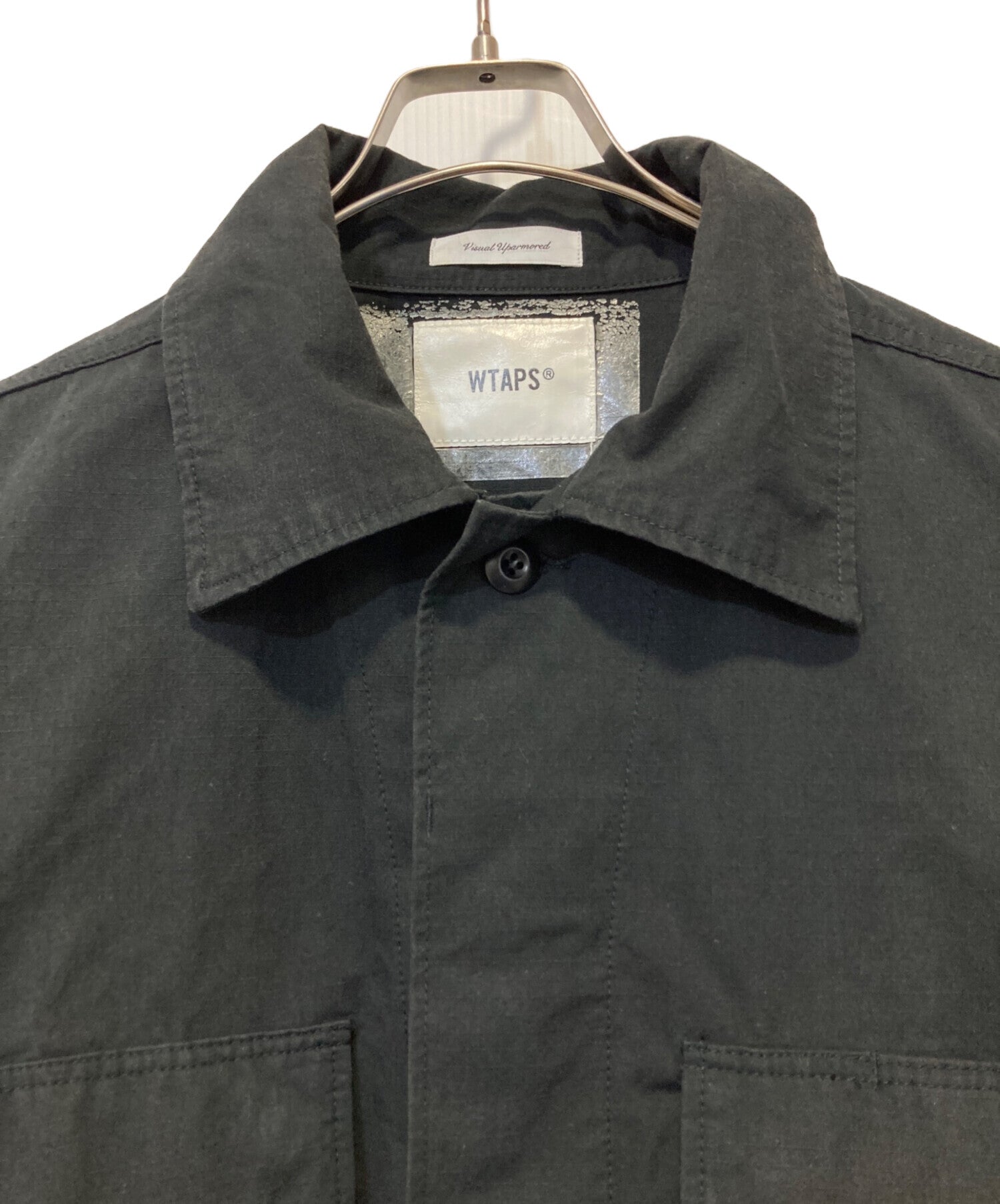 [Pre-owned] WTAPS MILL JUNGLE LS SHIRT NYCO RIPSTOP WVDT-SHM03