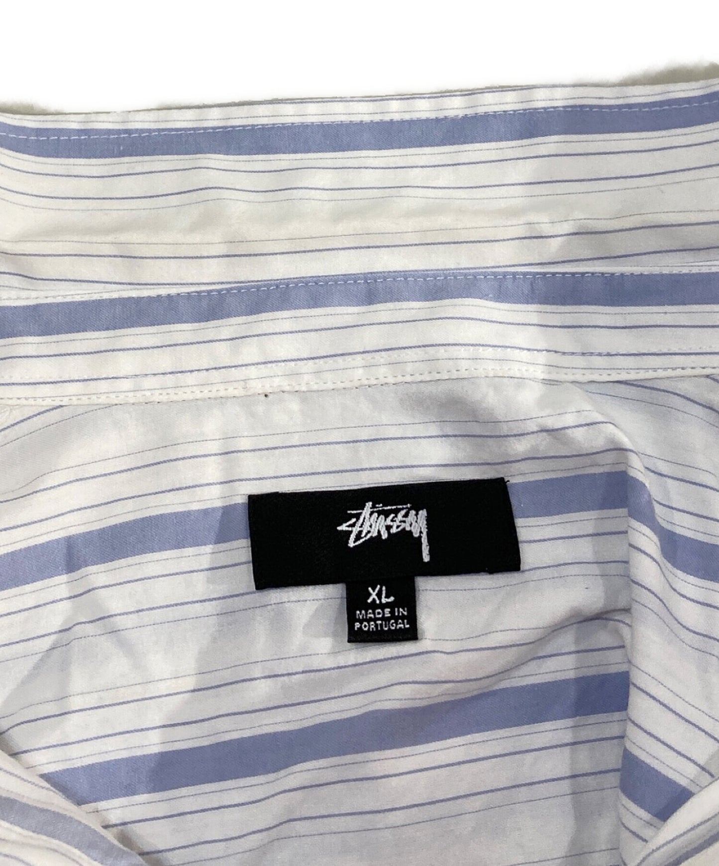 [Pre-owned] stussy BOXY SS SHIRT STRIPE