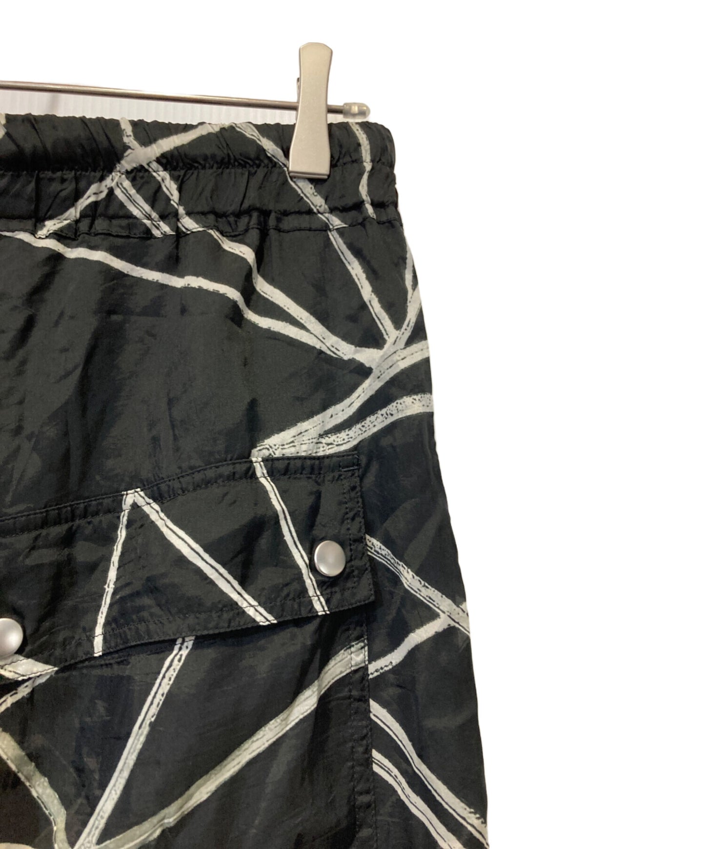 [Pre-owned] RICK OWENS All-over patterned sarouel shorts RU01B1349-JP1