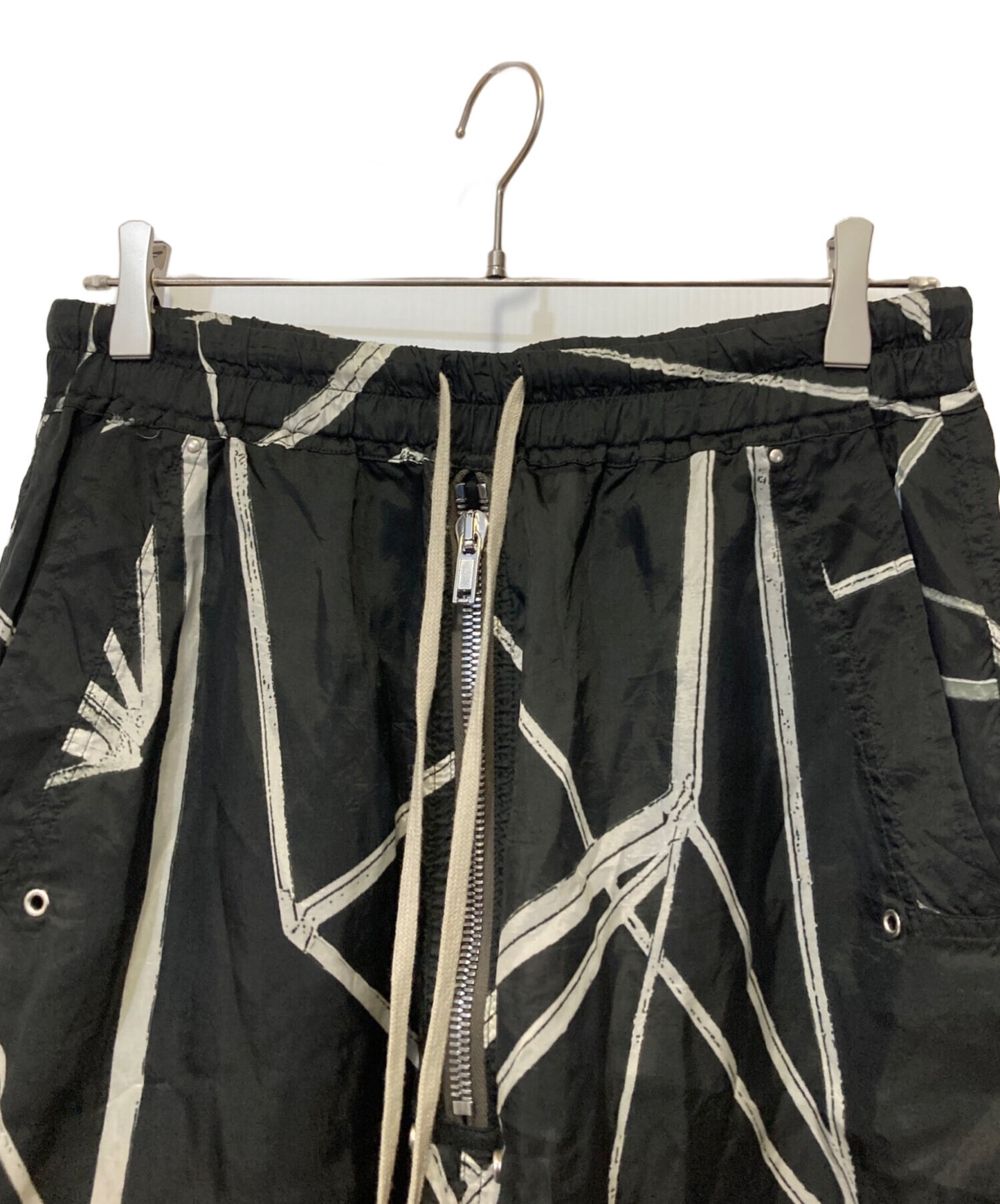 [Pre-owned] RICK OWENS All-over patterned sarouel shorts RU01B1349-JP1