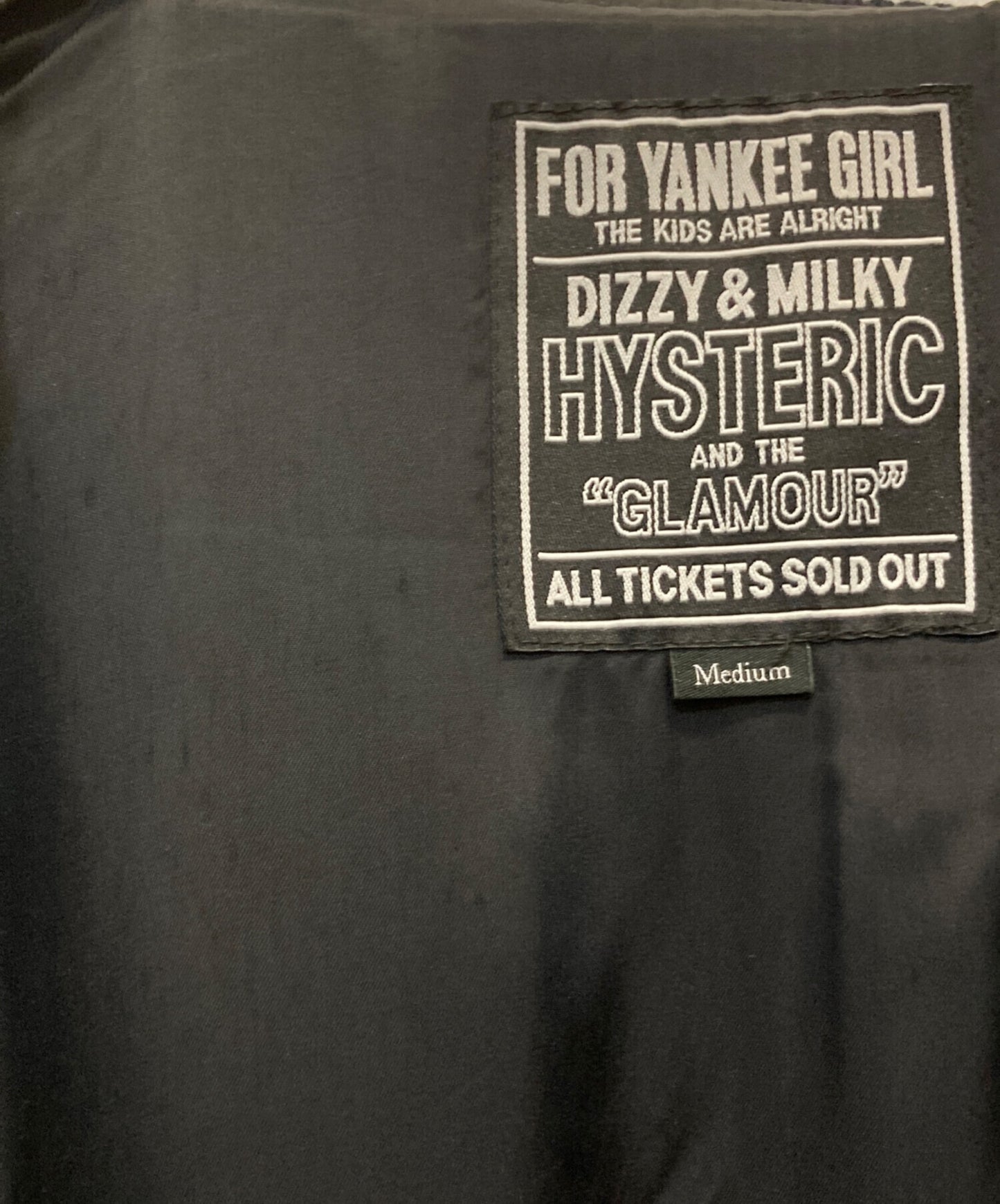 [Pre-owned] Hysteric Glamour Cowhide leather sport jacket 02223LB01