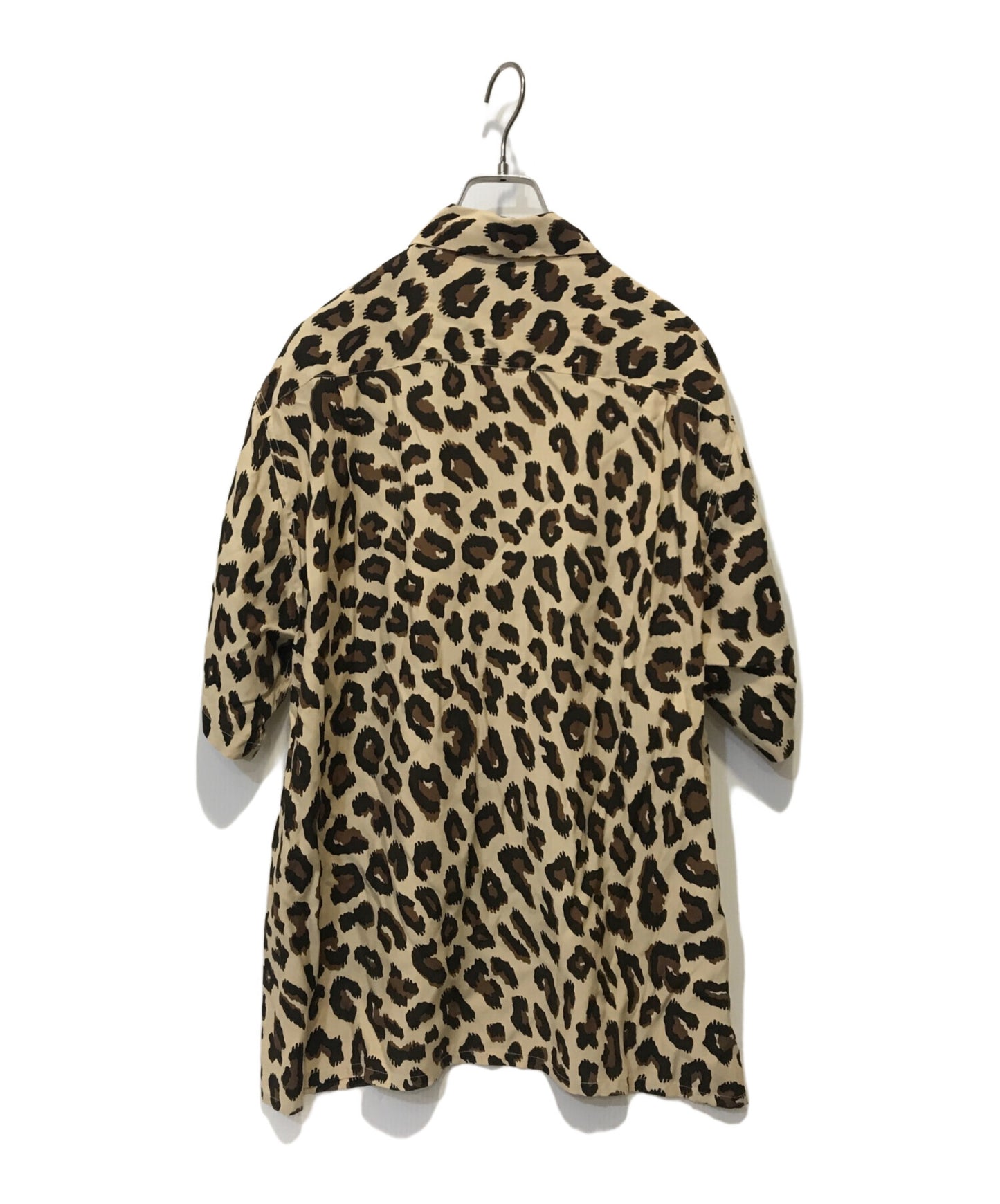 [Pre-owned] WACKO MARIA leopard open collar shirt