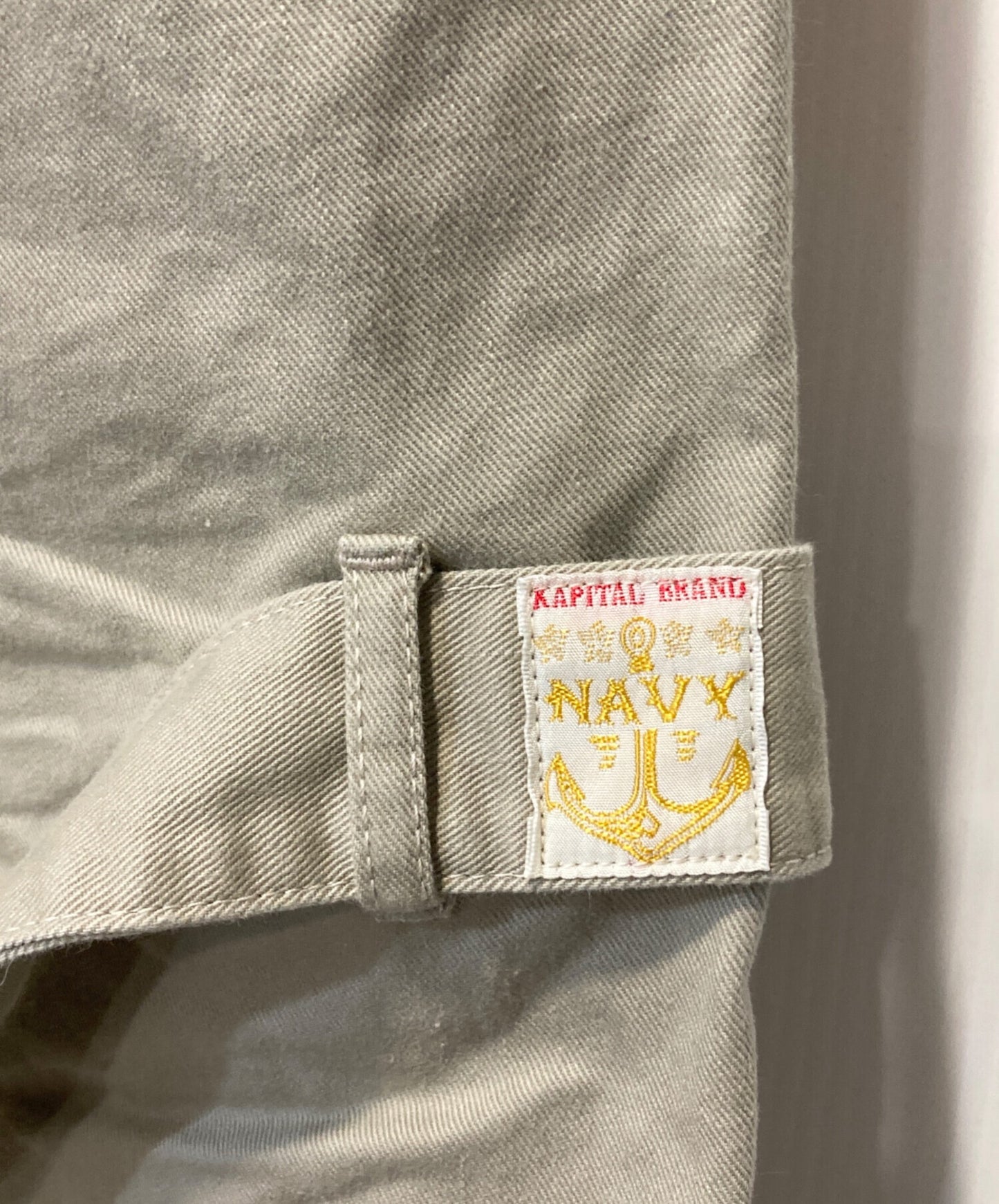 [Pre-owned] KAPITAL Mura Chino Harbor Bondage Pants K2410LP067