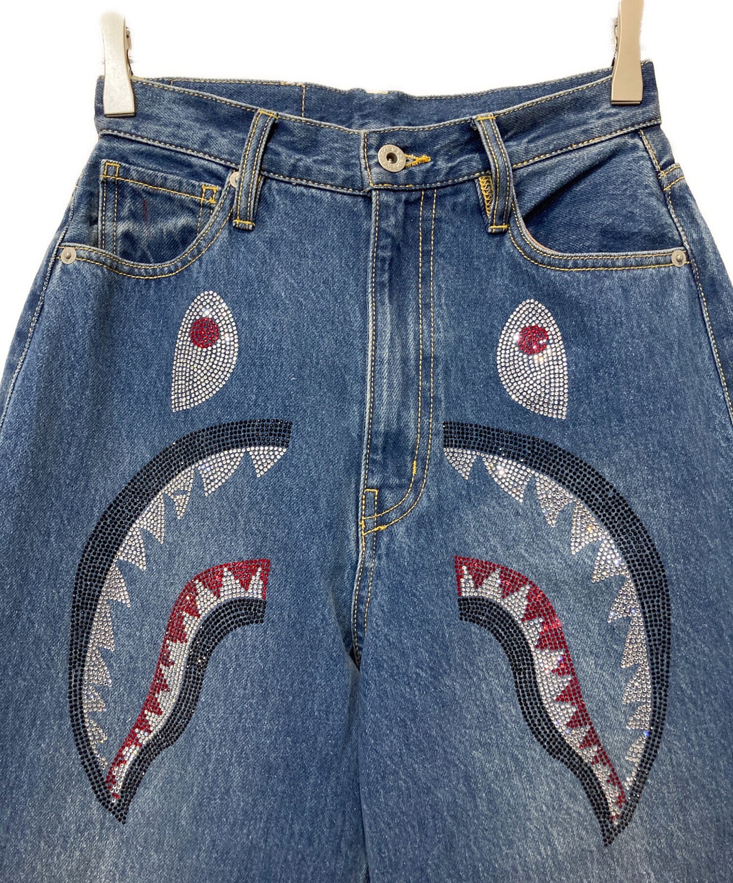 [Pre-owned] A BATHING APE Shark Jeans 001DPJ802001L
