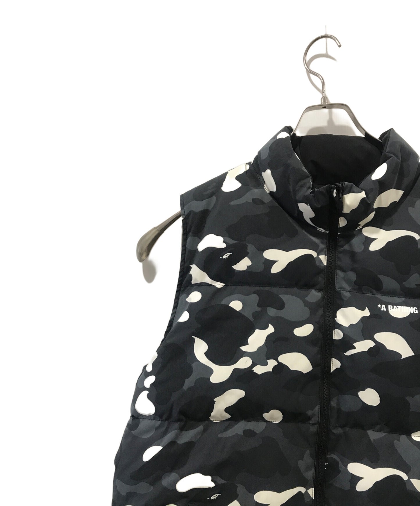 [Pre-owned] A BATHING APE CITY CAMO REVERSIBLE DOWN VEST 001DNK801010M