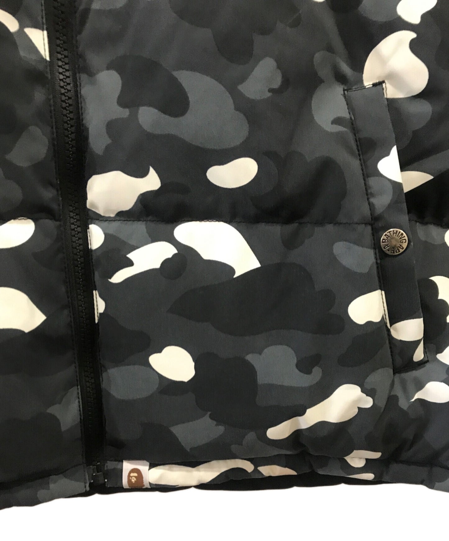 [Pre-owned] A BATHING APE CITY CAMO REVERSIBLE DOWN VEST 001DNK801010M