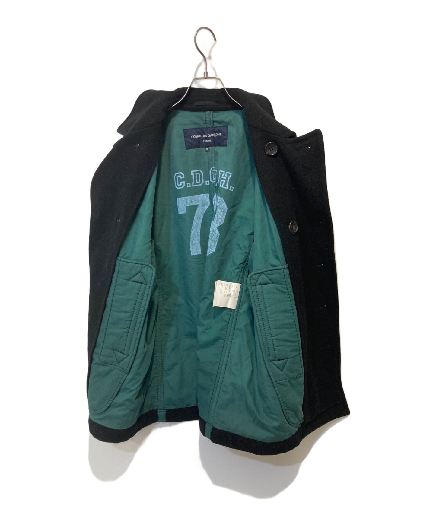 [Pre-owned] COMME des GARCONS HOMME melton p-coat HR-C037