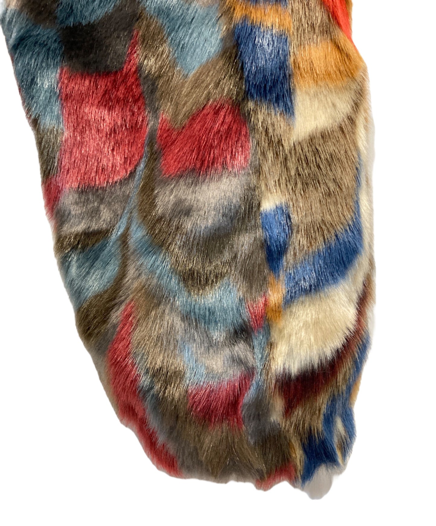 [Pre-owned] SUPREME Multicolor Faux Fur Bomber Jacket