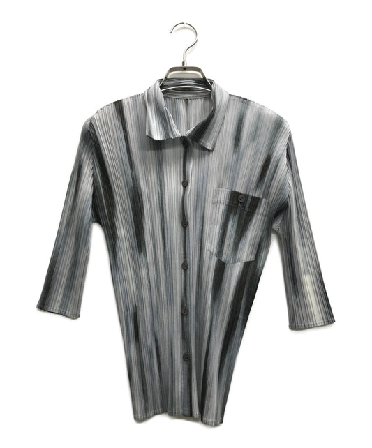 [Pre-owned] PLEATS PLEASE pleated shirt PP51-JJ643