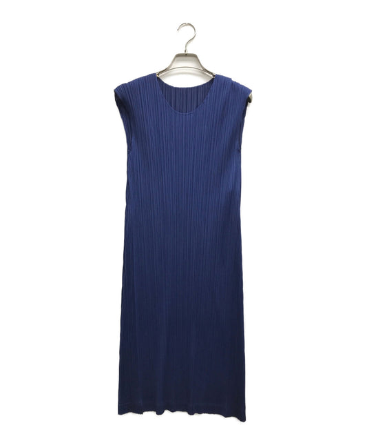 [Pre-owned] PLEATS PLEASE Sleeveless Pleated Dress PP63-JH184