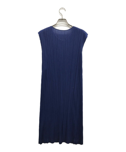 [Pre-owned] PLEATS PLEASE Sleeveless Pleated Dress PP63-JH184