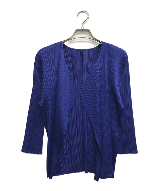 [Pre-owned] PLEATS PLEASE Pleated Topper Cardigan PP43-J0166