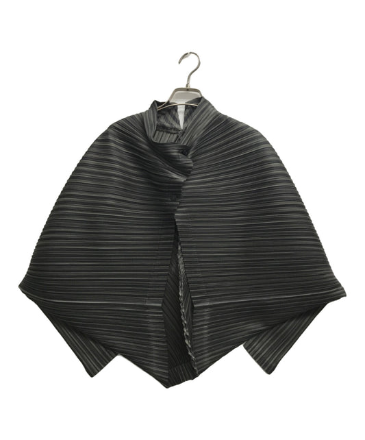 [Pre-owned] PLEATS PLEASE Pleated deformed cardigan PP61-J0664