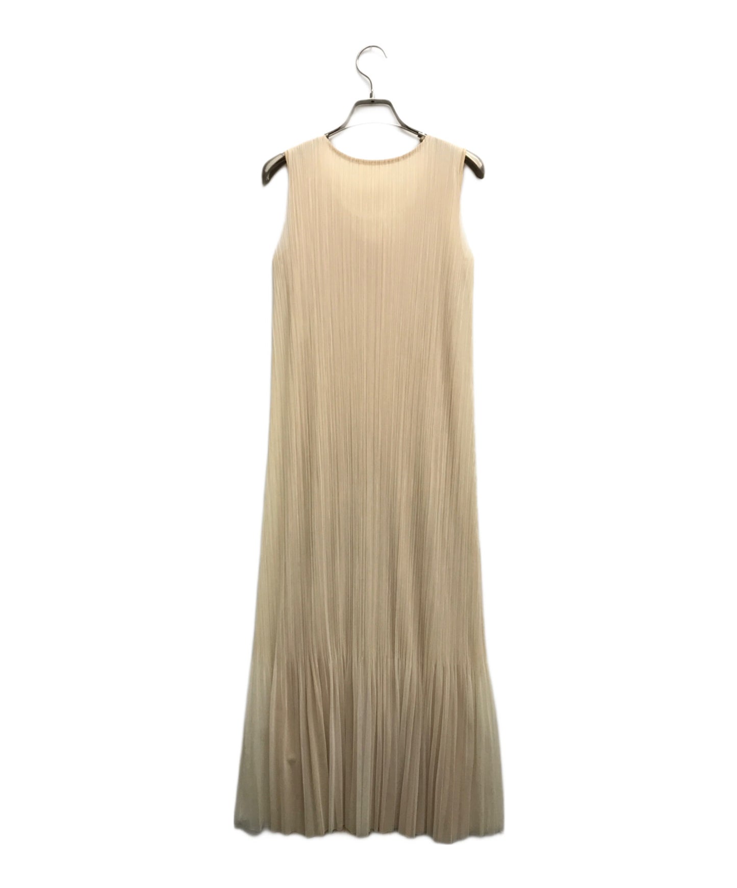 [Pre-owned] PLEATS PLEASE Sleeveless Pleated Dress PP61-JH774