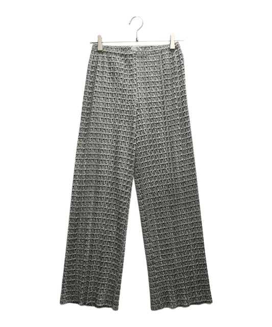 [Pre-owned] PLEATS PLEASE pleated pants with a full pattern PP43-JF893