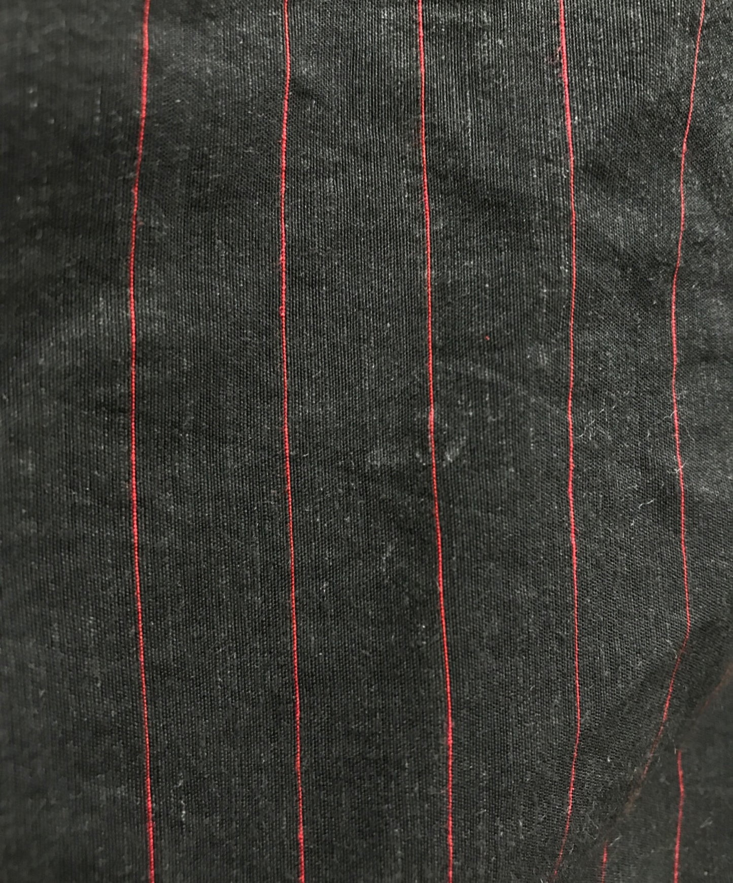 [Pre-owned] SUPREME Pinstripe Linen Shirt