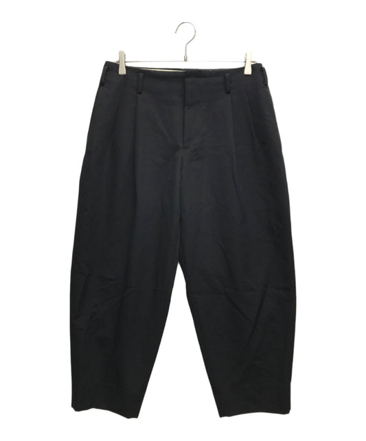 [Pre-owned] COMME des GARCONS HOMME PLUS Black Wool Trousers PI-P055