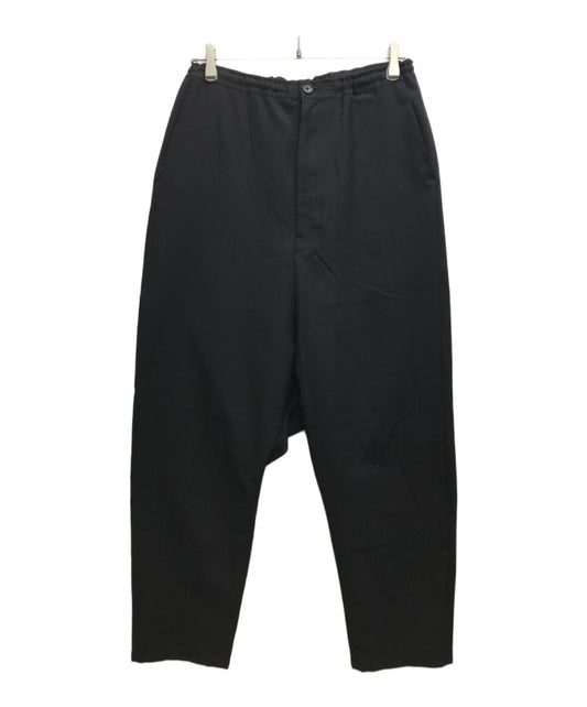 [Pre-owned] GROUND Y Gaberdine Sarouel Straight Pants GN-P08-100