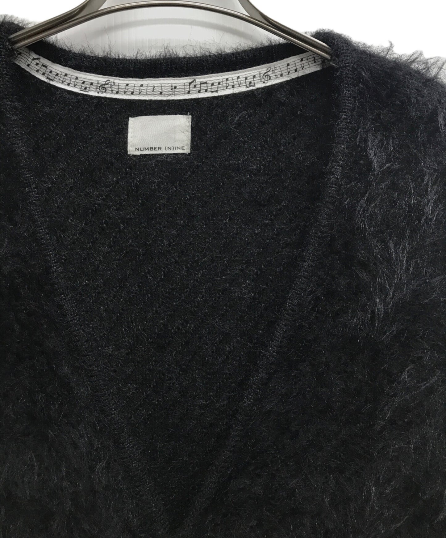 [Pre-owned] NUMBER (N)INE Feather Fur Yarn Cardigan 819531003