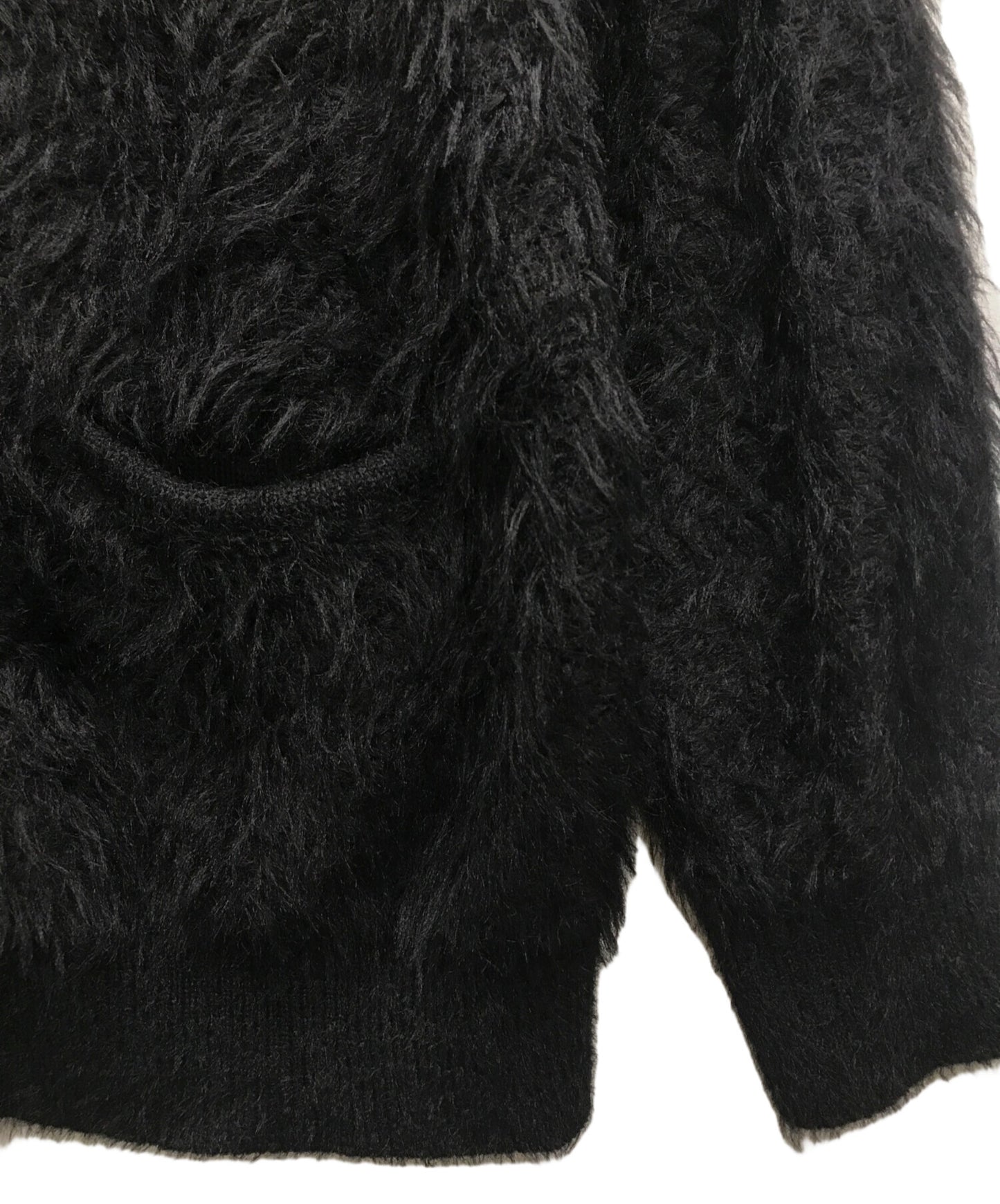 [Pre-owned] NUMBER (N)INE Feather Fur Yarn Cardigan 819531003