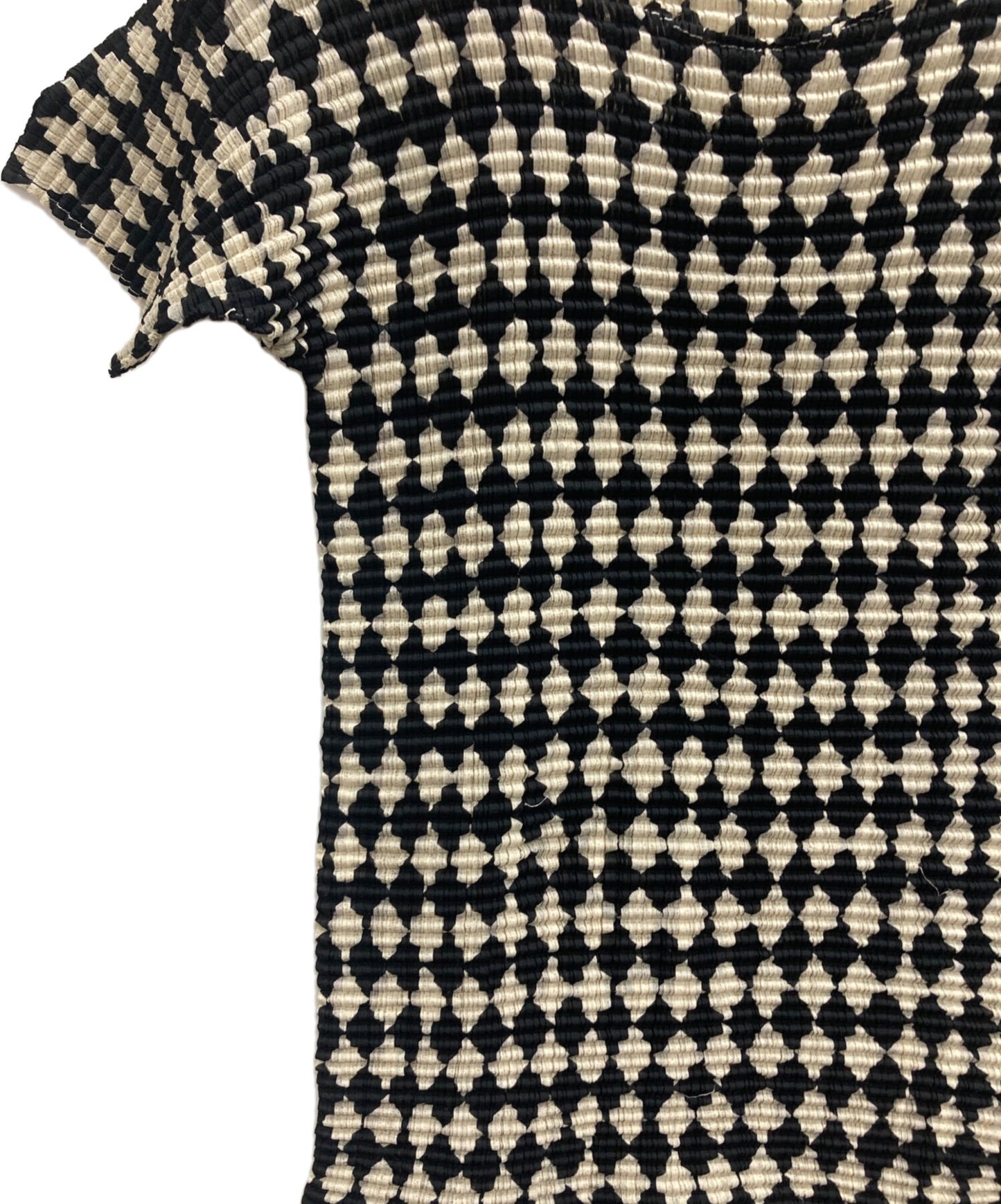 [Pre-owned] ISSEY MIYAKE Pleated cut and sewn with a full pattern IM92-FJ615