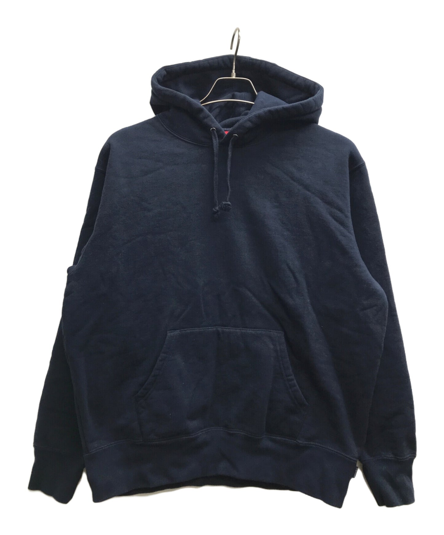 [Pre-owned] SUPREME Satin Applique Hooded Sweatshirt