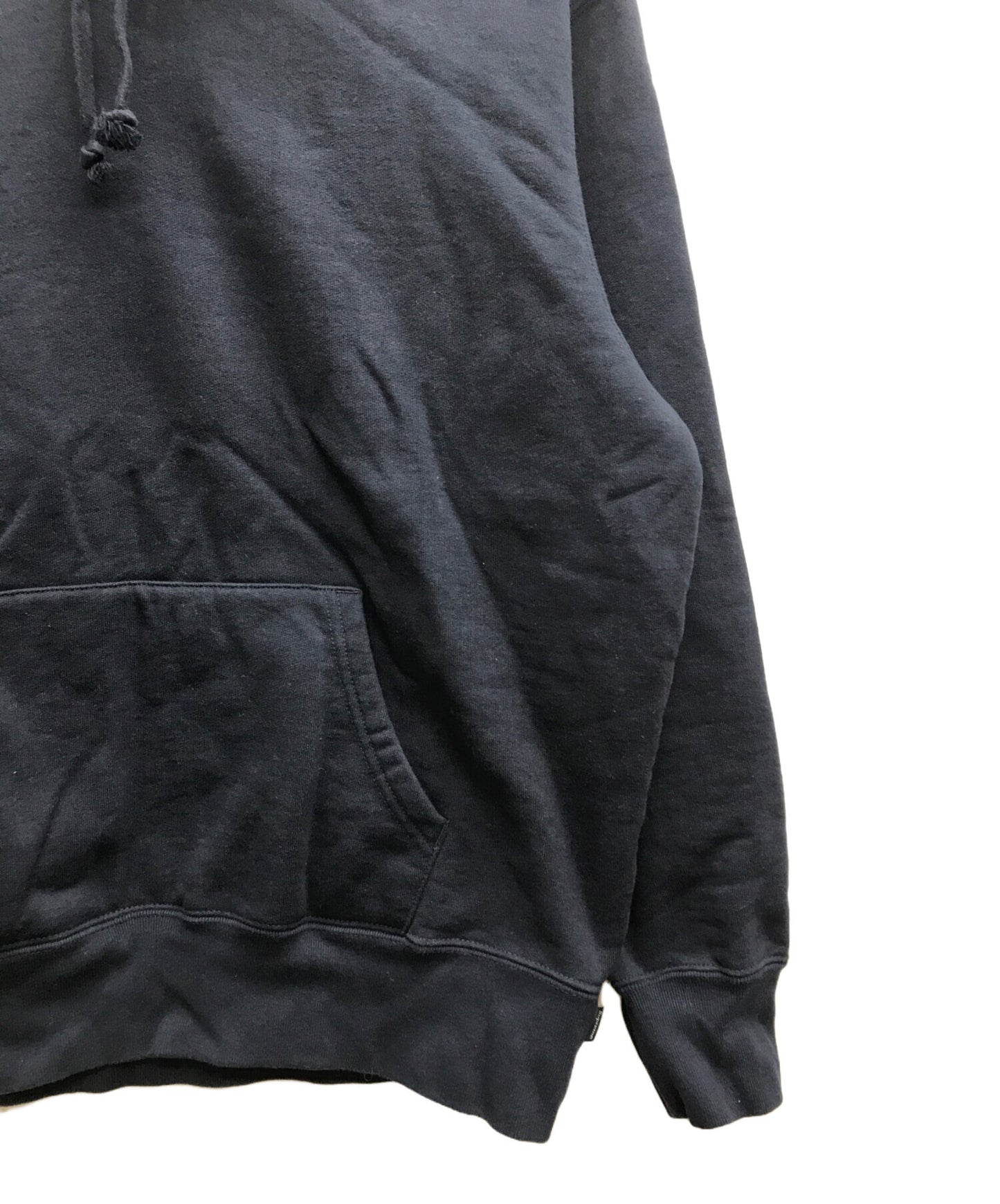 [Pre-owned] SUPREME Satin Applique Hooded Sweatshirt