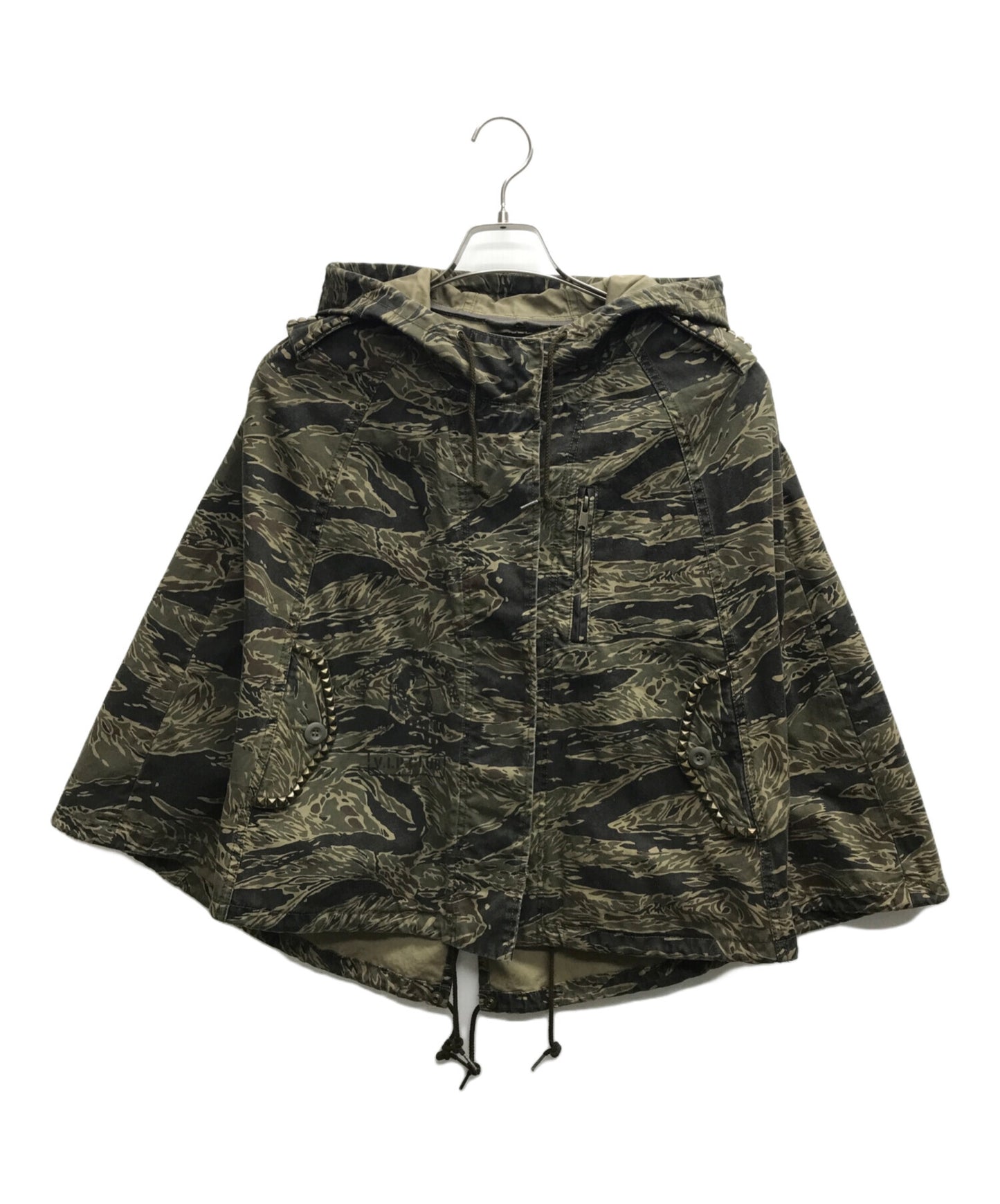 [Pre-owned] Hysteric Glamour Military Poncho / Camouflage Poncho 0133AB05
