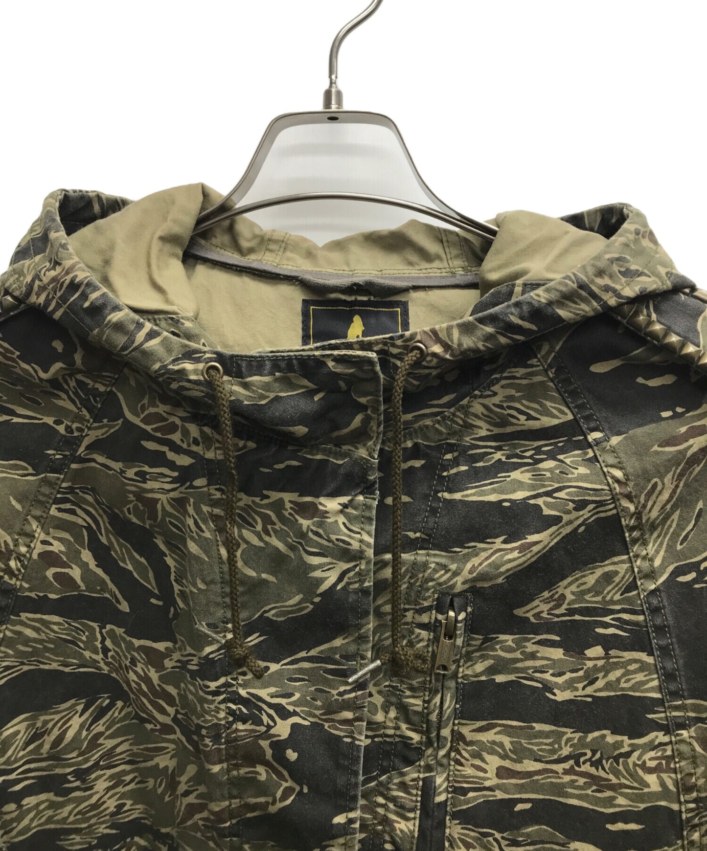 [Pre-owned] Hysteric Glamour Military Poncho / Camouflage Poncho 0133AB05
