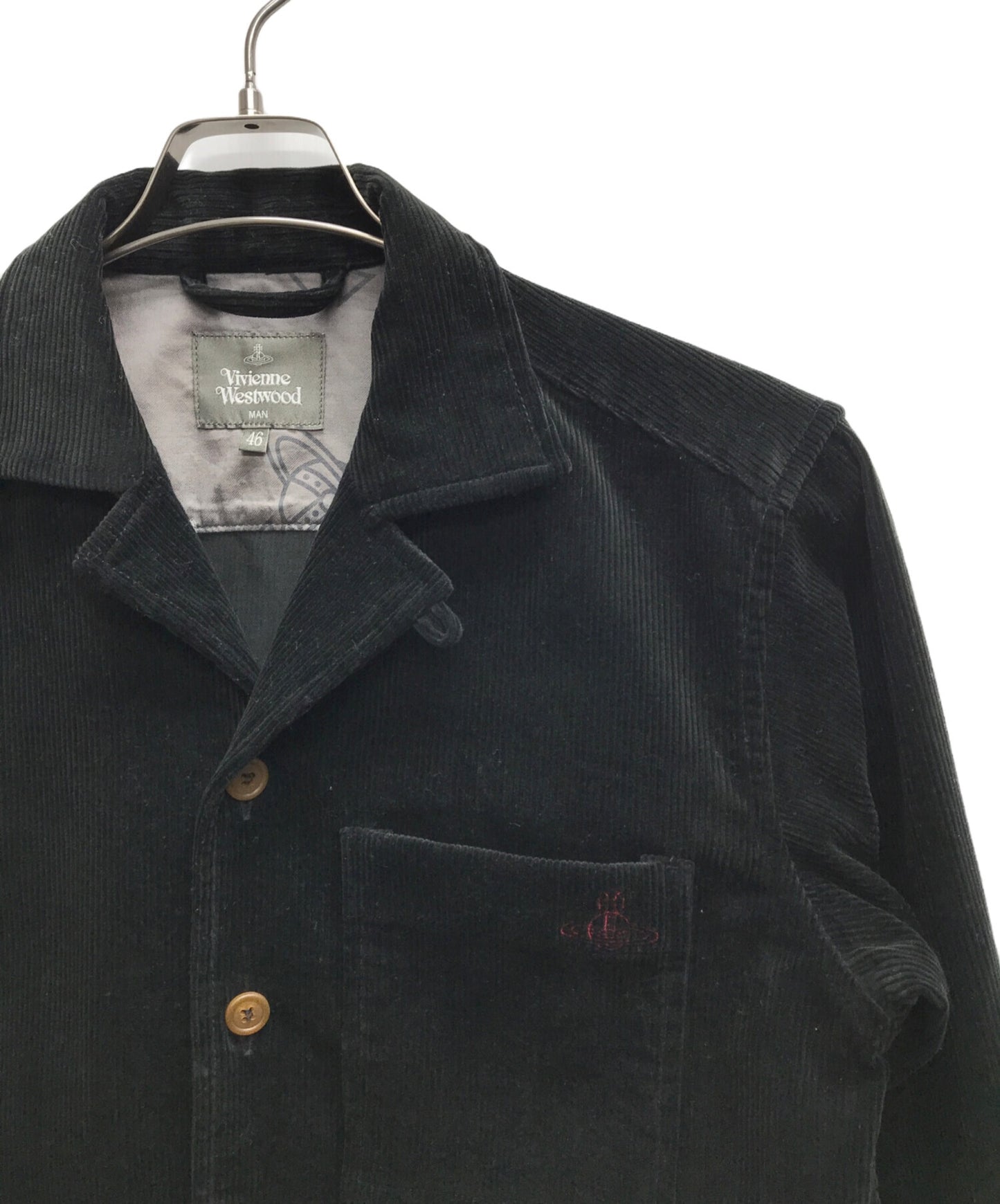 [Pre-owned] Vivienne Westwood man Corduroy Utility Shirt Blouson 219026 2404