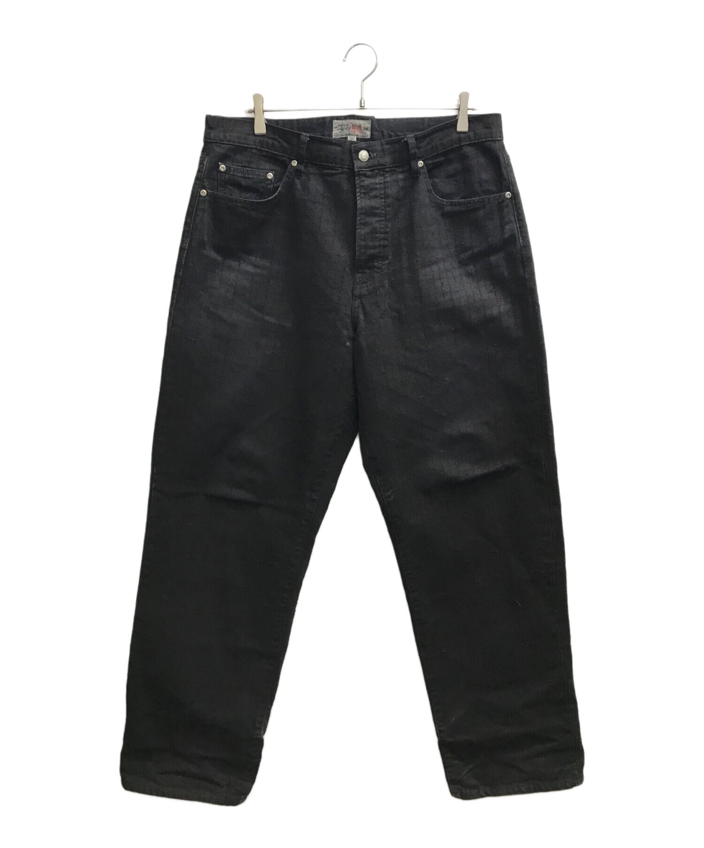 [Pre-owned] stussy Big Ol' Jean Canvas Needlepunch
