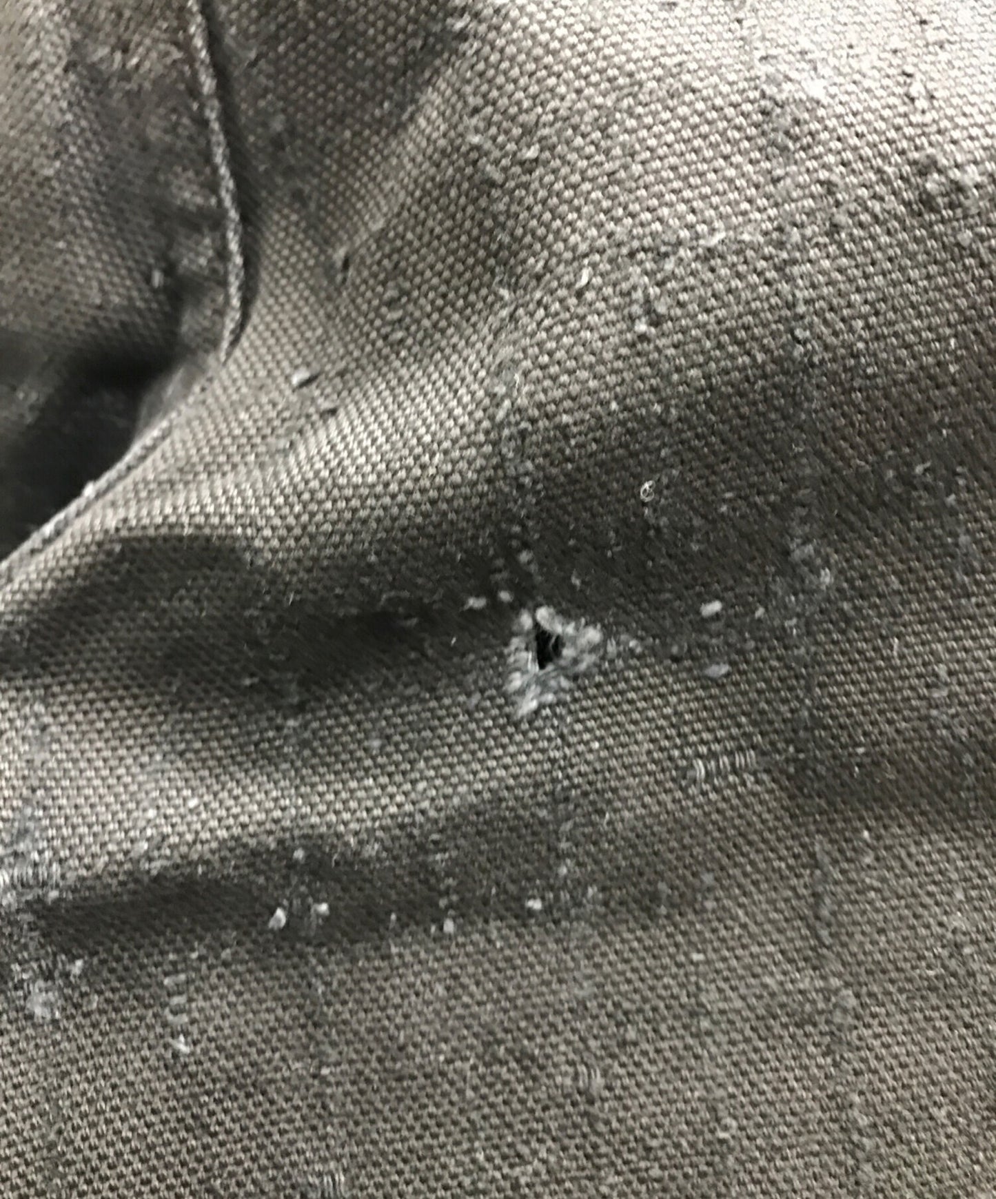 [Pre-owned] stussy Big Ol' Jean Canvas Needlepunch