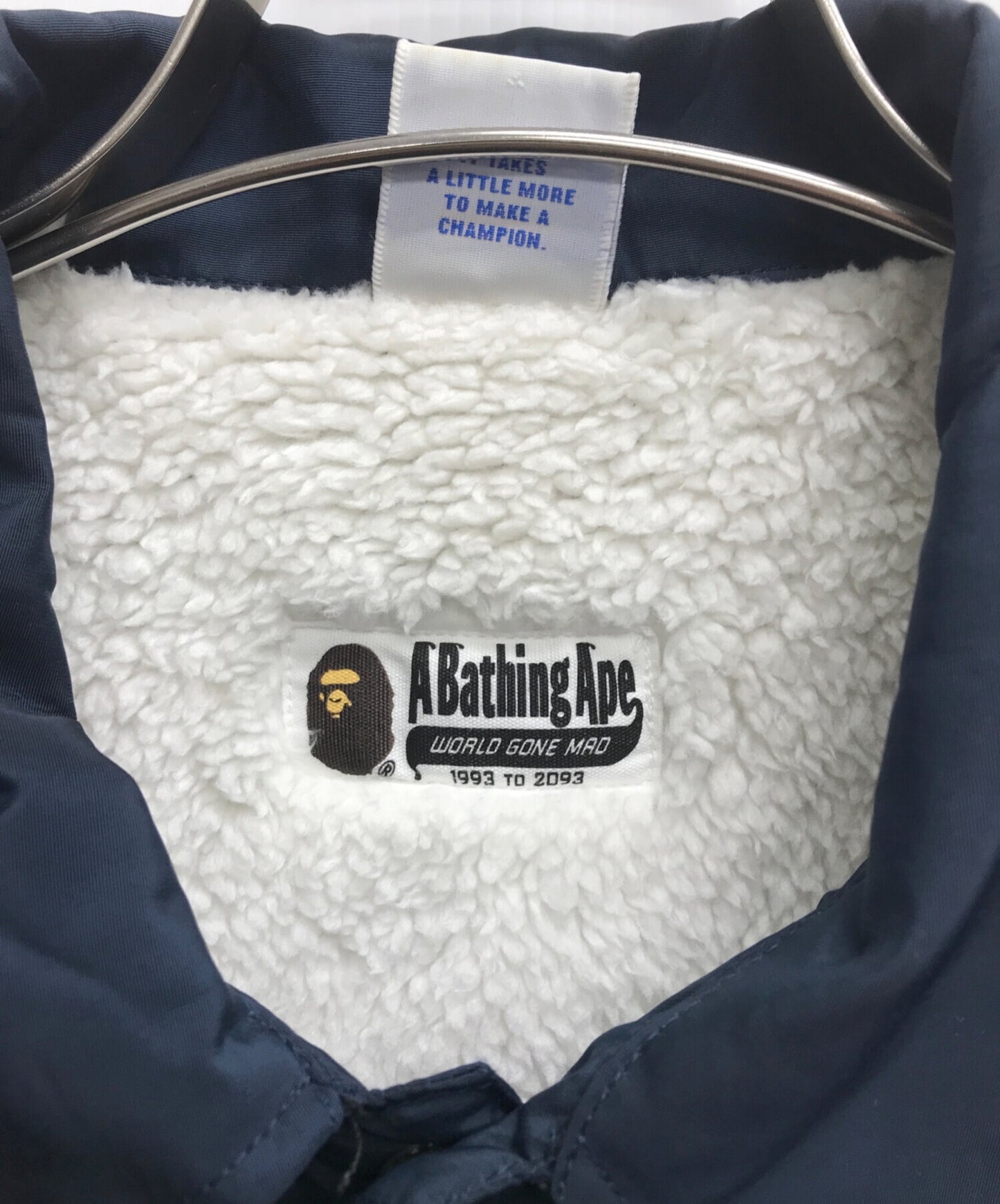 [Pre-owned] A BATHING APE Boa-lined Coach Jacket