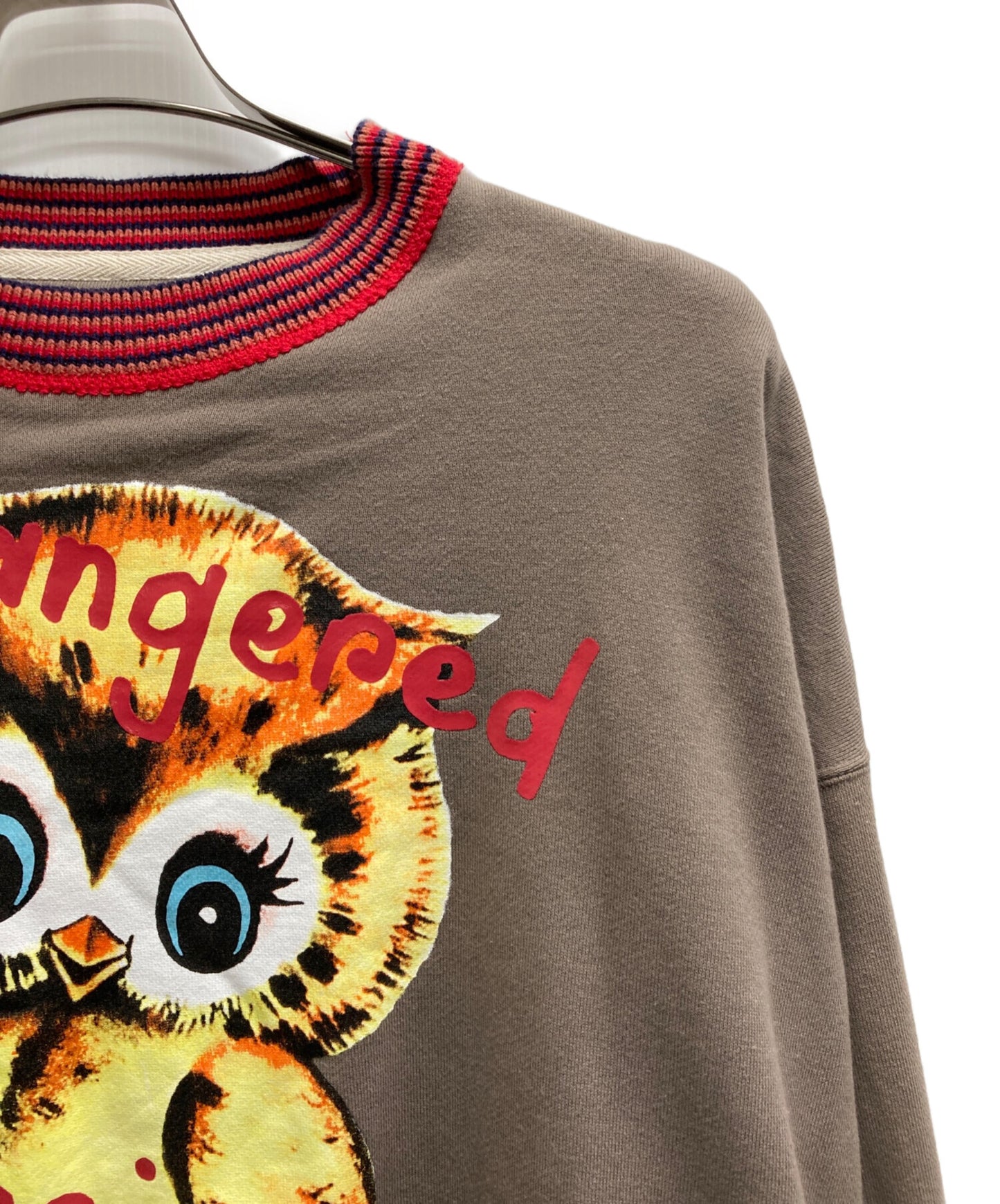 [Pre-owned] Vivienne Westwood ENDANGERED SPECIES OWL SWEAT SHIRT VW-LP-77818