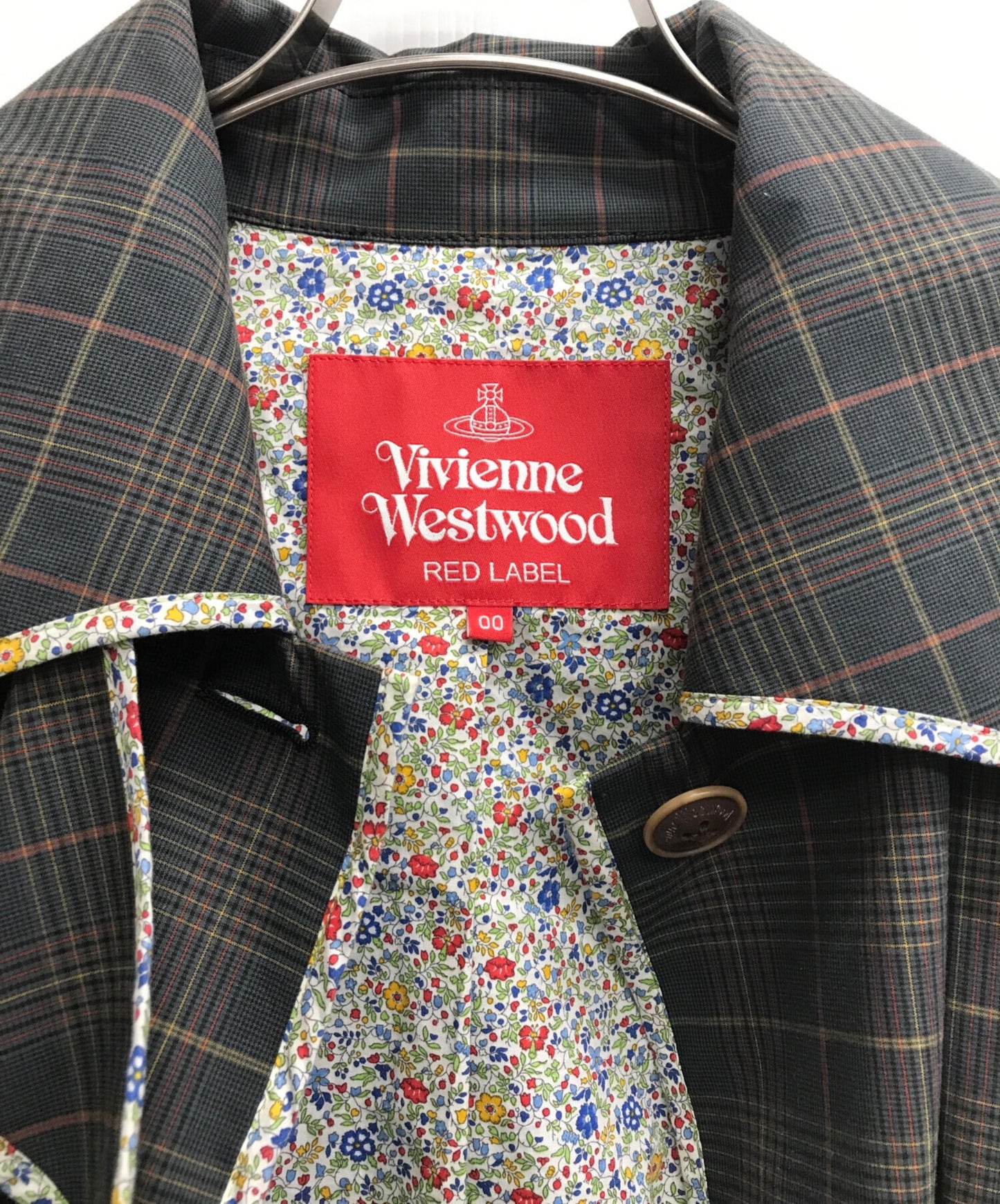 [Pre-owned] Vivienne Westwood RED LABEL Liberty Mix Coat 16-12-611003