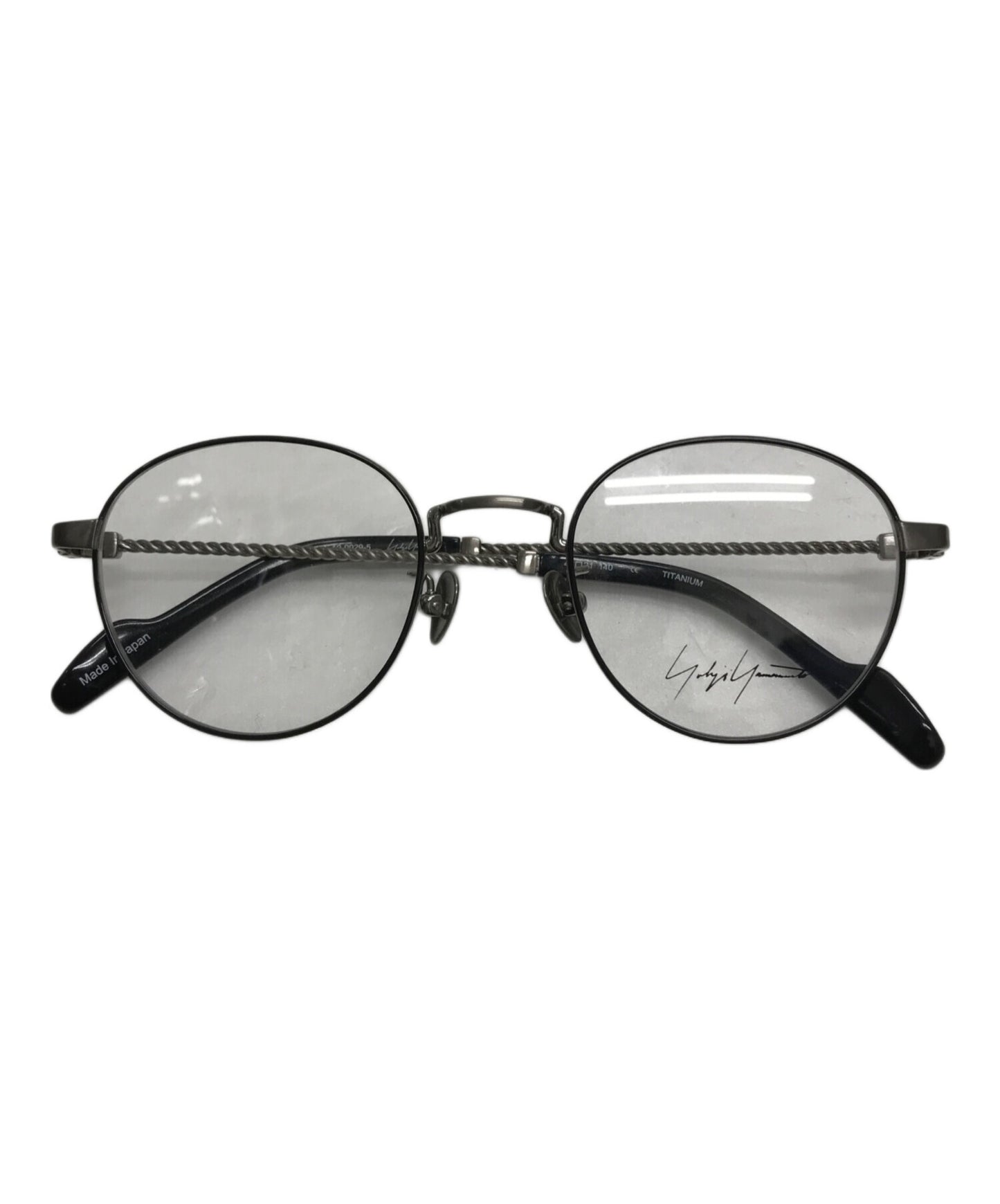 [Pre-owned] YOHJI YAMAMOTO glasses 19-0029-5