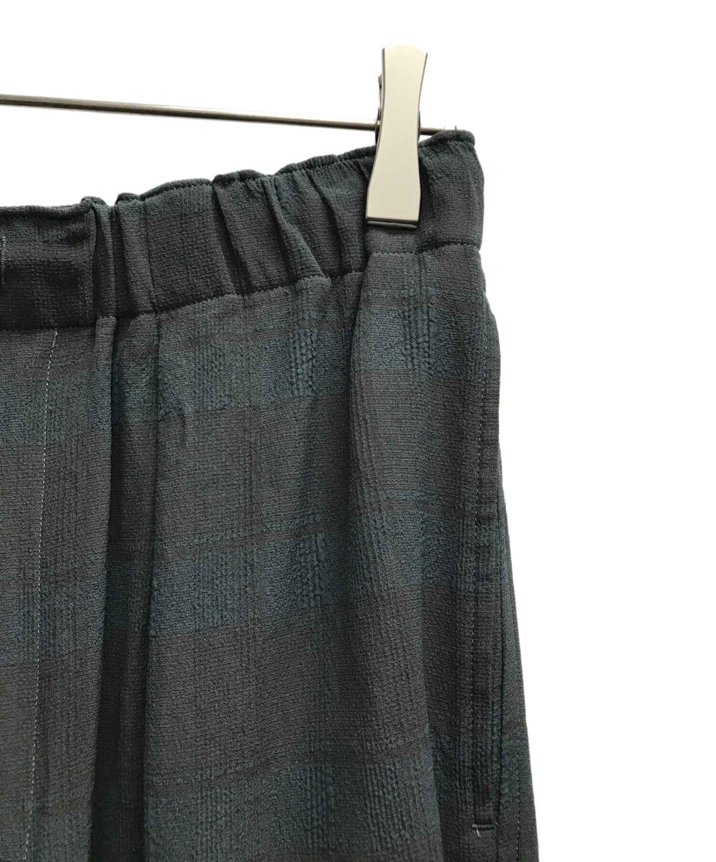 [Pre-owned] YOKE PLAID JACQUARD EASY PANTS YK24SS0647P